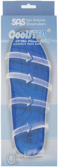 image:imageSAS Womens Cool Step 1 Comfort Footbed Replacement Insole Mist 4 Narrow Medium N MMist