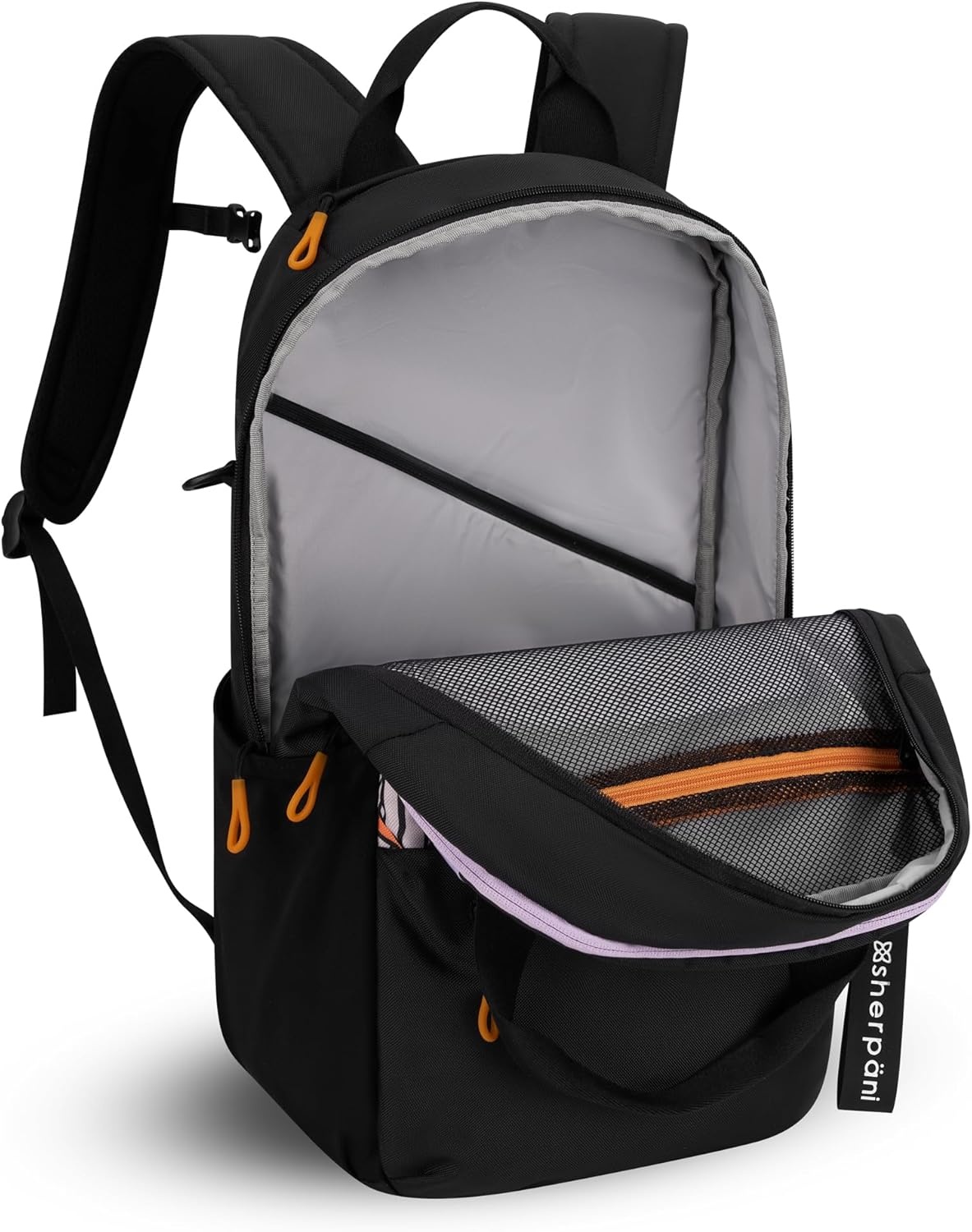 image:imageSherpani Camden Convertible Backpack 3 in 1 Tote Bag 18L Travel Backpack Crossbody Bag for Women Cross Body Purse Travel Gifts RFID Protection Fits 13 Laptop Con LecheBloom