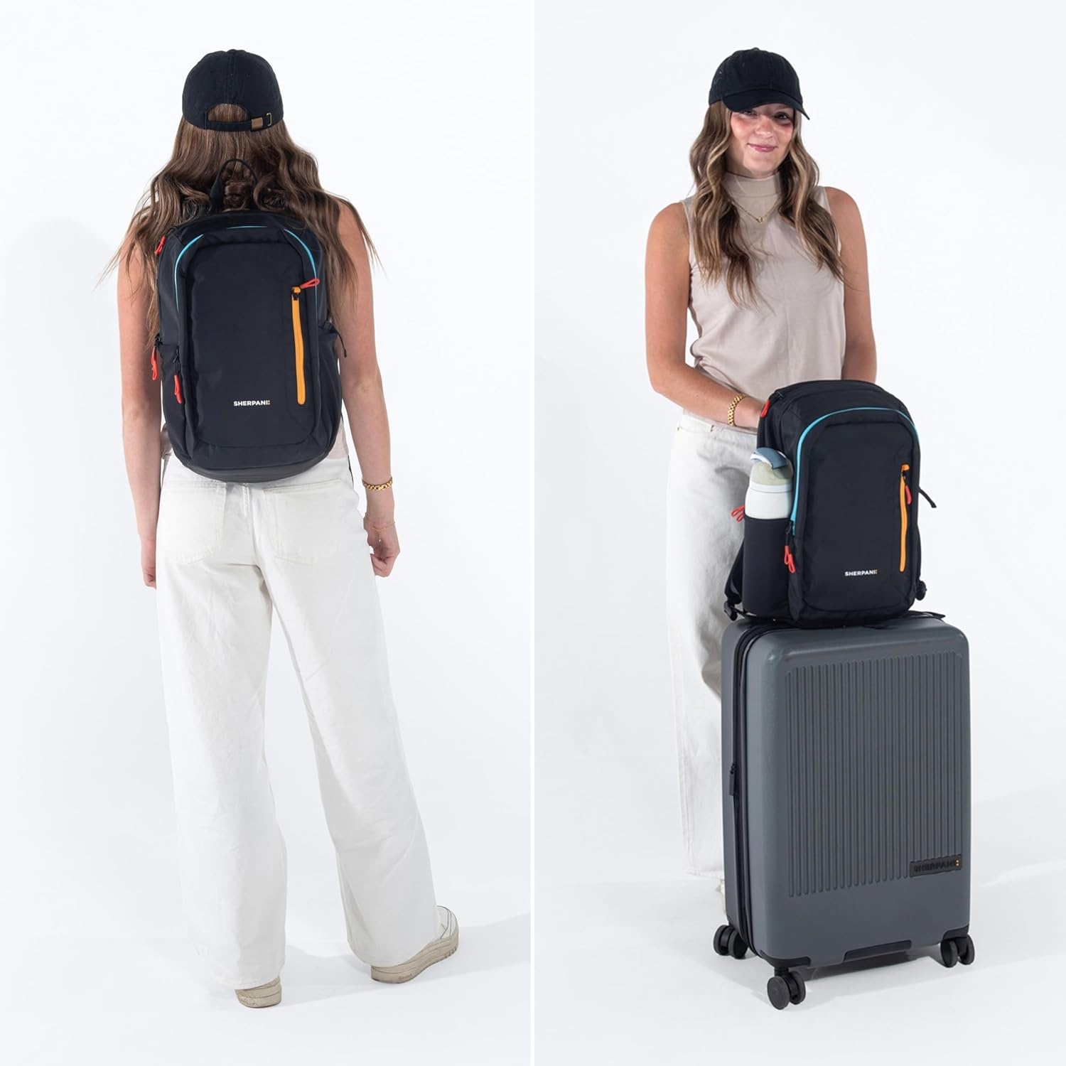 image:imageSherpani Getaway Casual Daypack Backpacks Laptop Backpack 22L Travel Backpack for Women Travel Gift Fits 15 Laptop RFID Protection AlchemyChromatic