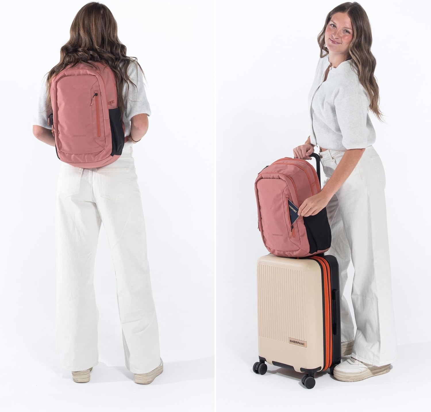 image:imageSherpani Getaway Casual Daypack Backpacks Laptop Backpack 22L Travel Backpack for Women Travel Gift Fits 15 Laptop RFID Protection AlchemyDesert