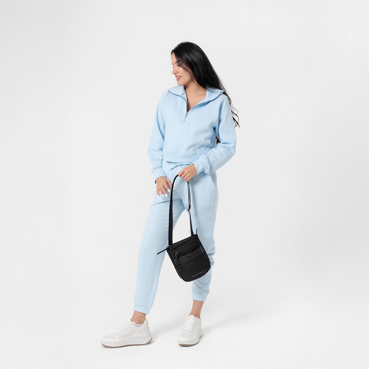 image:imageSherpani Prima Small Anti Theft Crossbody Bag Travel Shoulder Bag Cross Body Purses Handbags Travel GiftCarbon Pro
