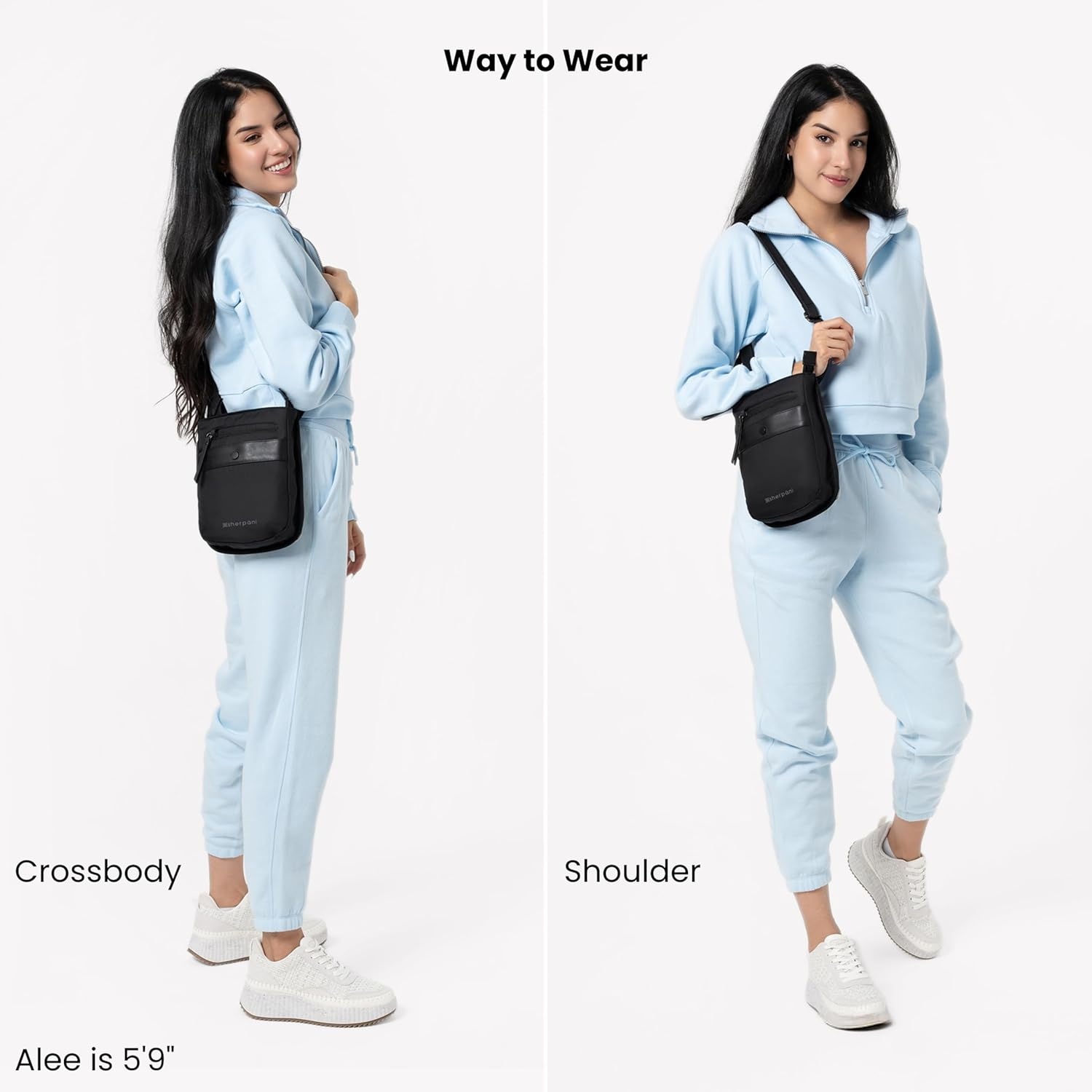 image:imageSherpani Prima Small Anti Theft Crossbody Bag Travel Shoulder Bag Cross Body Purses Handbags Travel GiftCarbon Pro