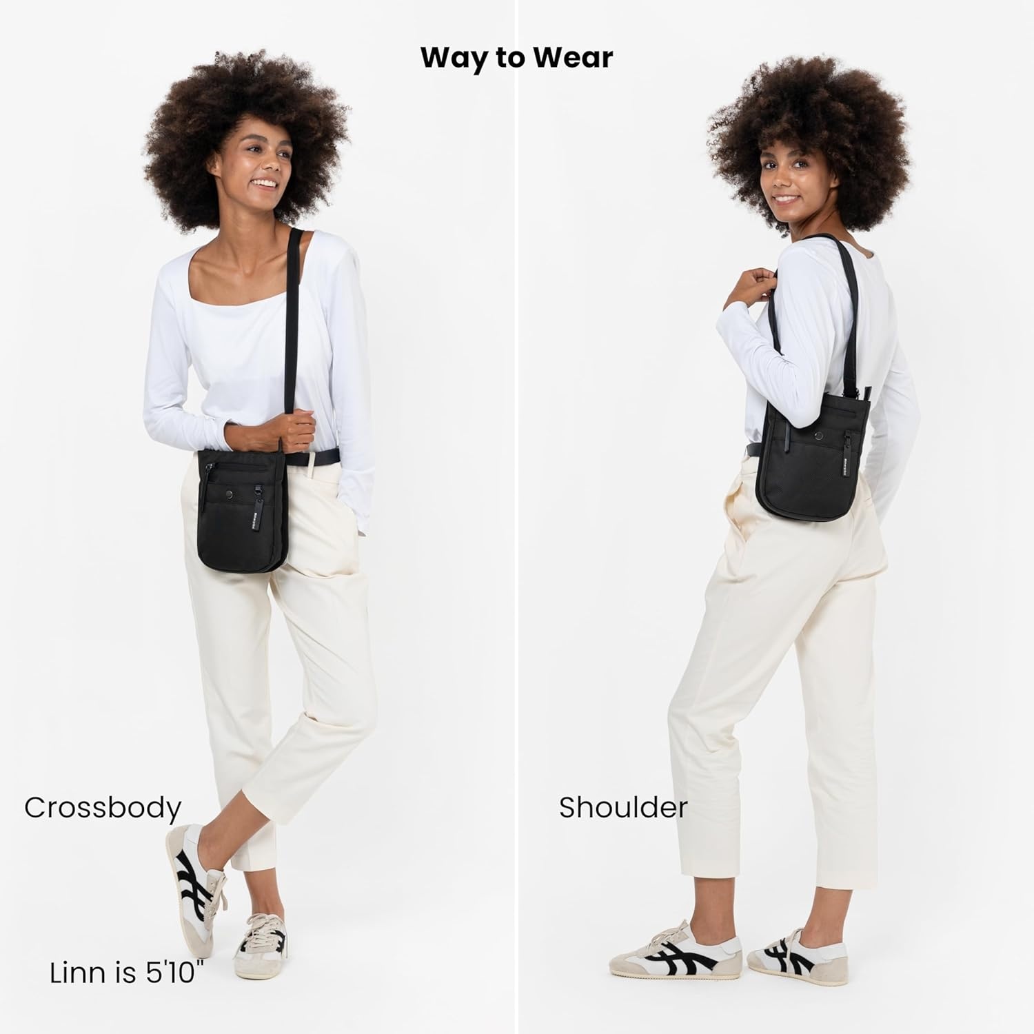 image:imageSherpani Prima Small Anti Theft Crossbody Bag Travel Shoulder Bag Cross Body Purses Handbags Travel GiftCarbon Signature