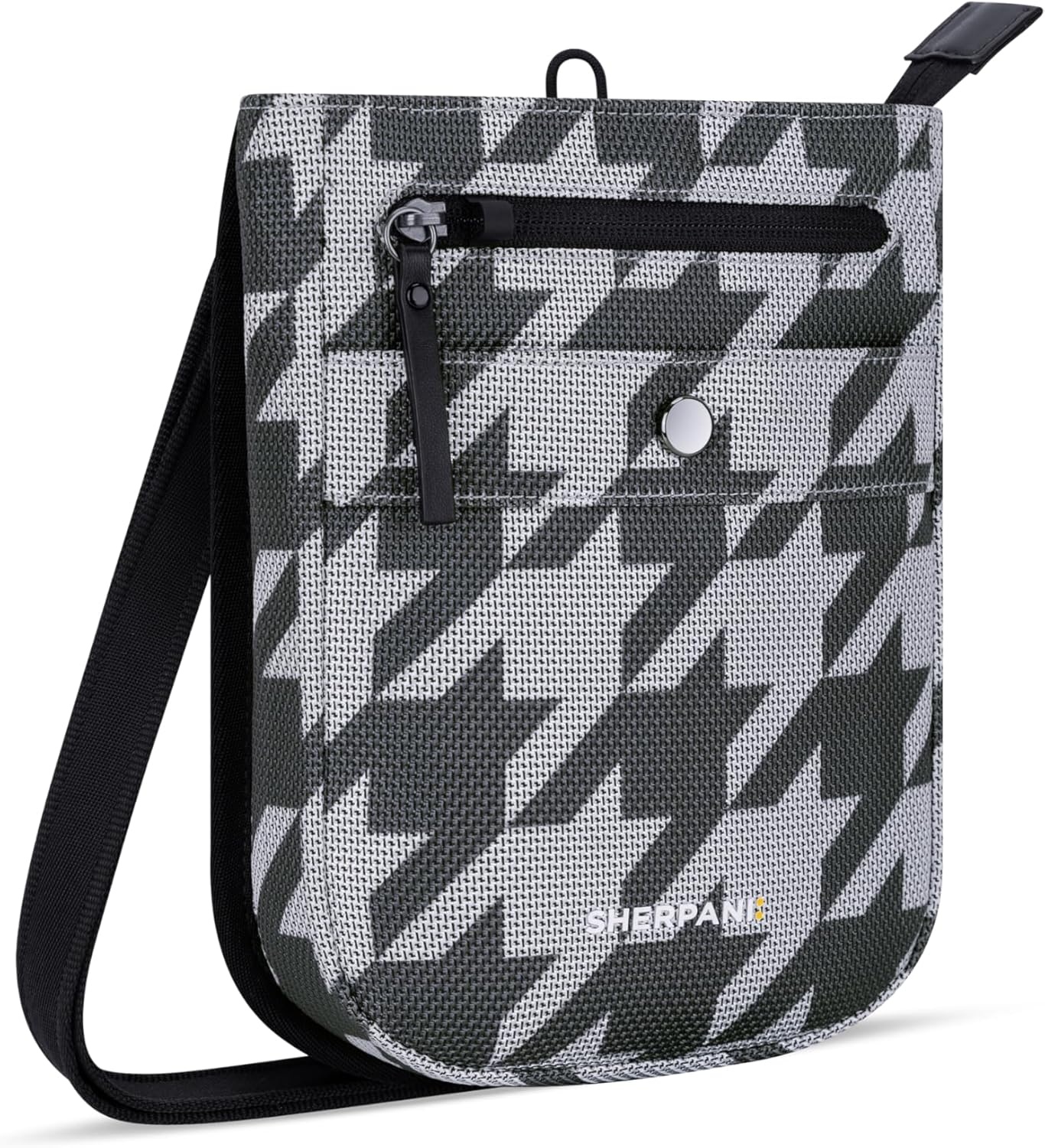 image:imageSherpani Prima Small Anti Theft Crossbody Bag Travel Shoulder Bag Cross Body Purses Handbags Travel GiftHoundstooth