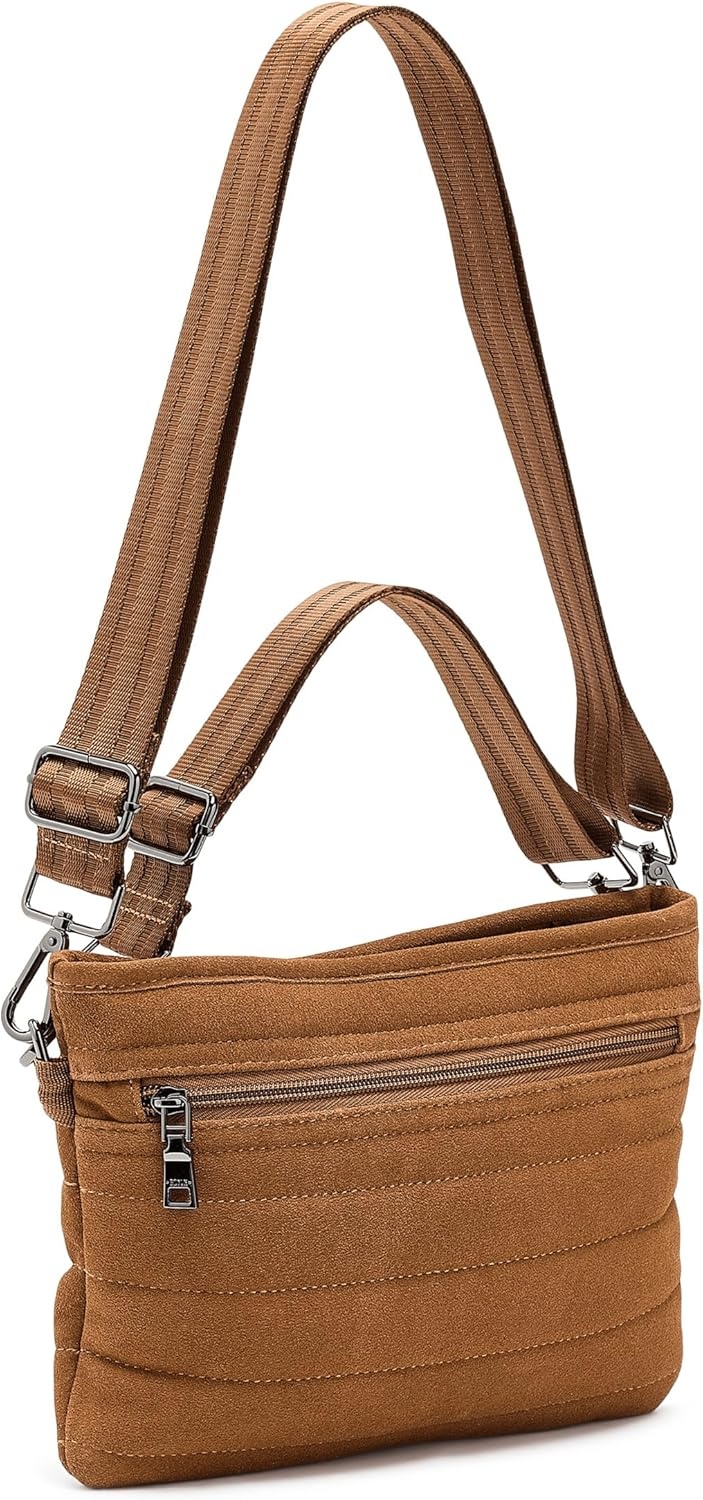 image:imageThink Royln Womens Bum Bag 20Cognac Suede