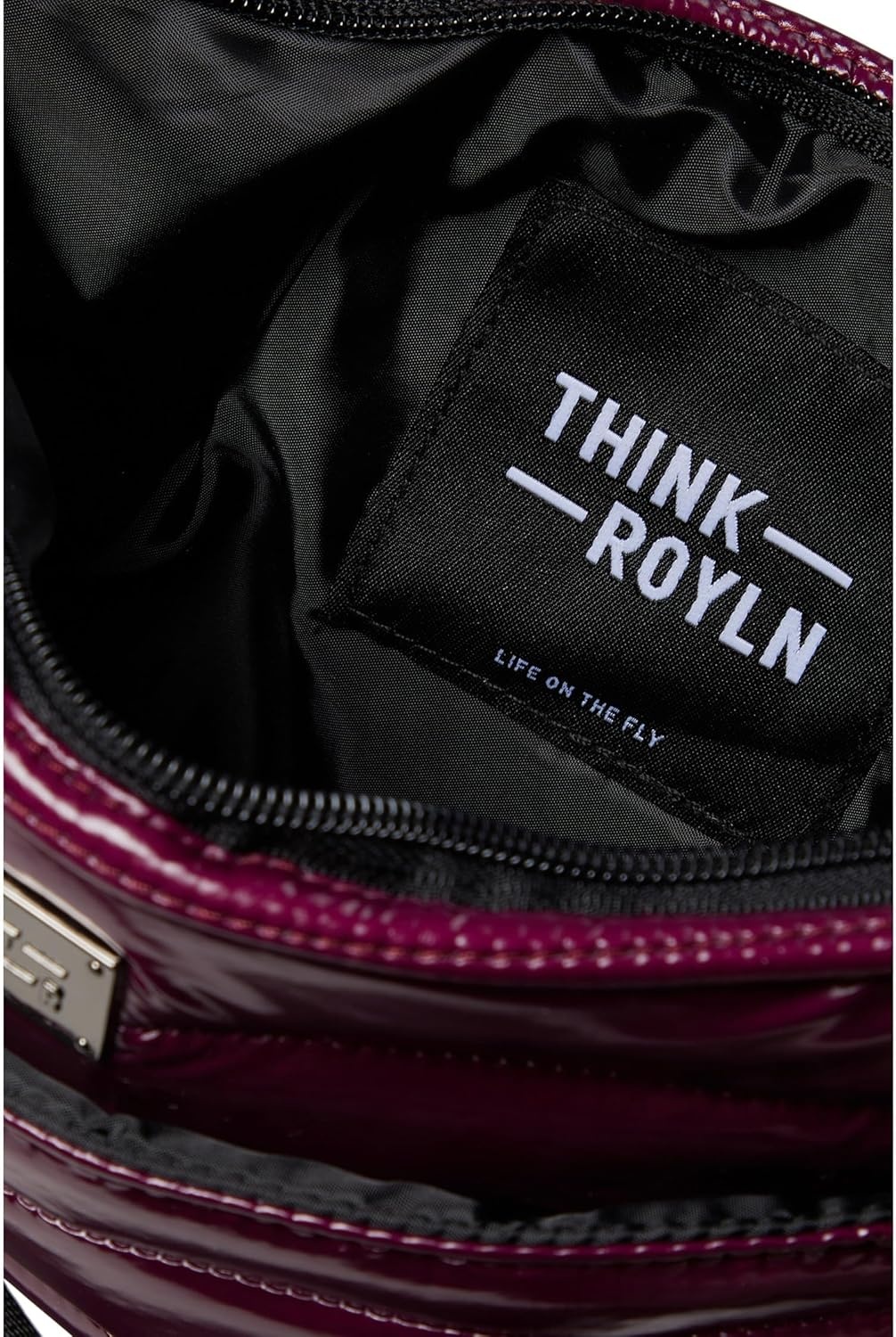 image:imageThink Royln Womens Bum Bag 20Glossy Berry