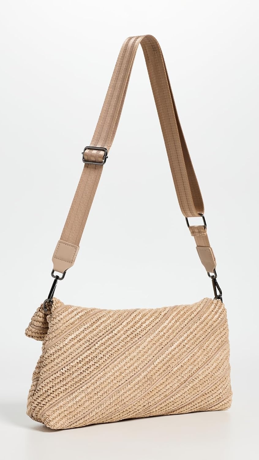 image:imageThink Royln Womens Embrace ClutchBeige LuxeRaffia