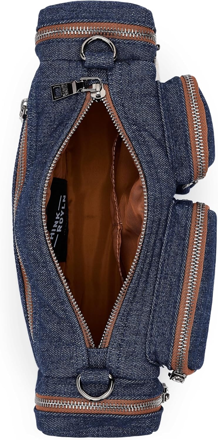 image:imageThink Royln Womens Lady Cargo BagDark Denim