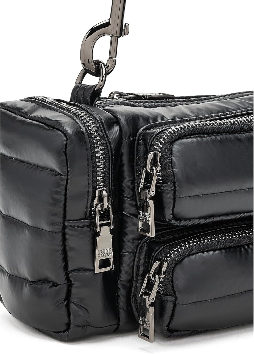 image:imageThink Royln Womens Lady Cargo BagPearl Black