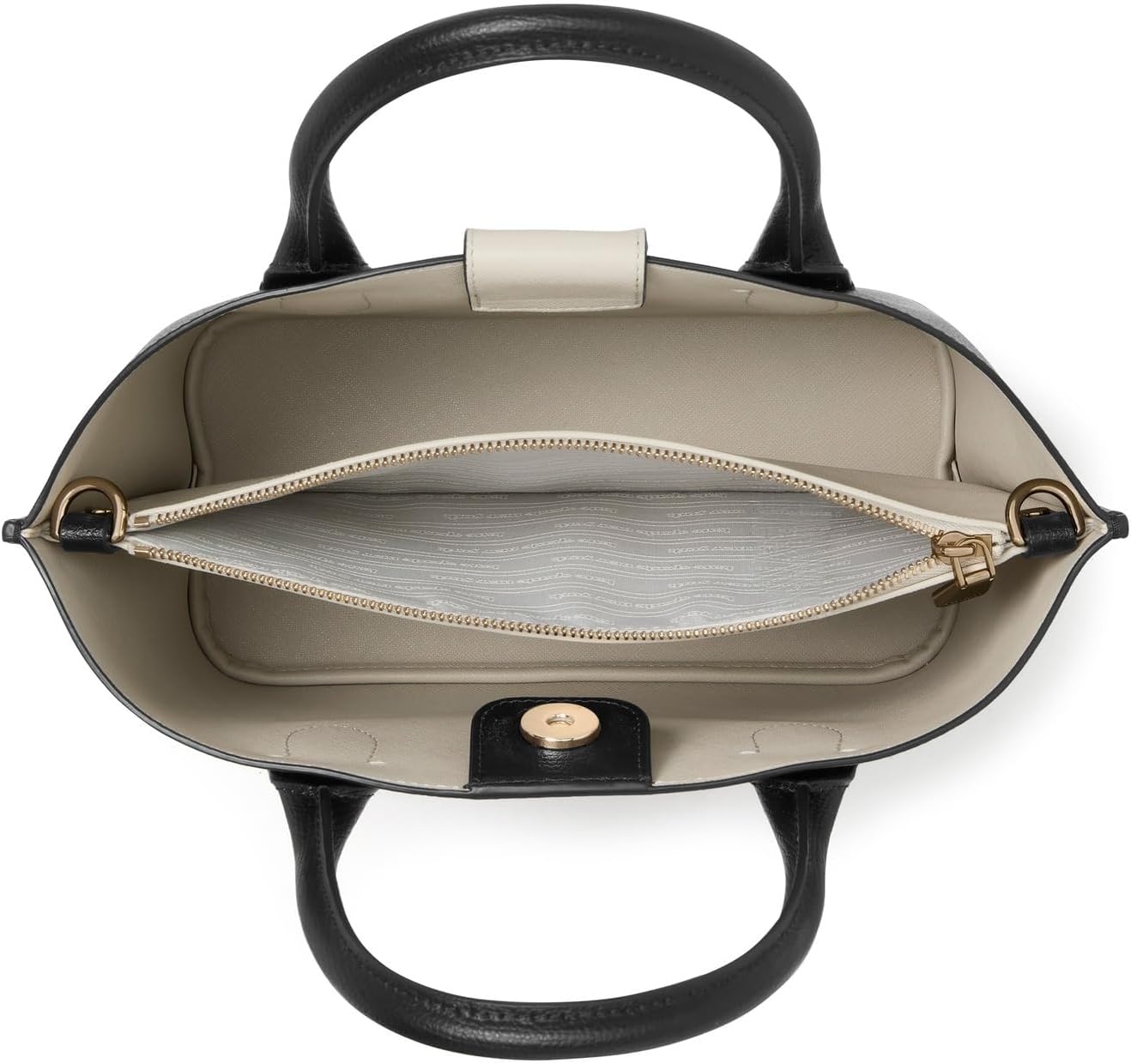 image:imagekate spade new york Suite Crossgrain Leather Crossbody Tote BagBlack