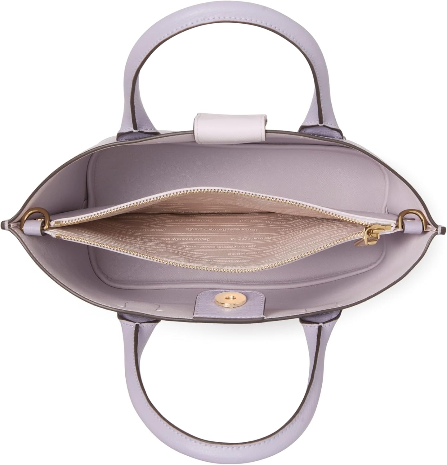 image:imagekate spade new york Suite Crossgrain Leather Crossbody Tote BagLavender Cream