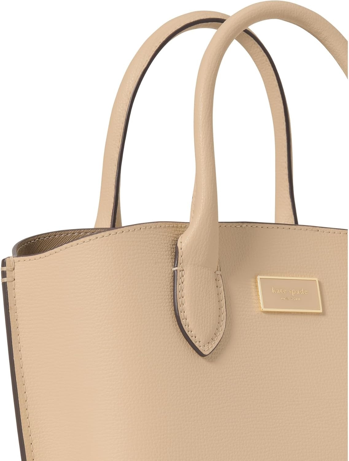 image:imagekate spade new york Suite Crossgrain Leather Crossbody Tote BagMilk Glass Multi