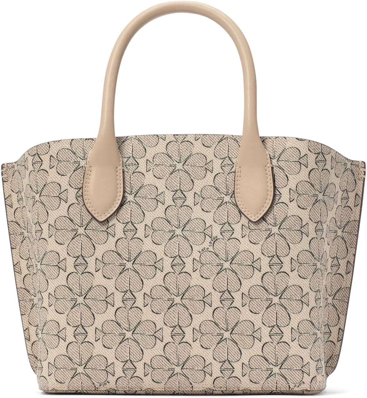 image:imagekate spade new york Suite Crossgrain Leather Crossbody Tote BagNeutral Multi Spade Flower