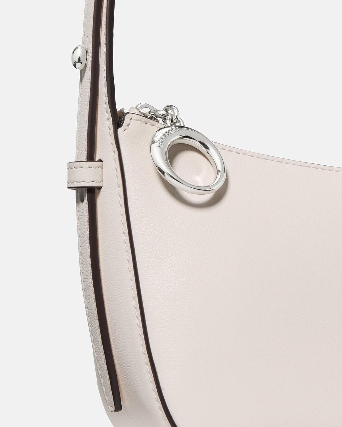 image:imagekate spade new york Womens Halo Fine Grain Leather CrossbodyCream