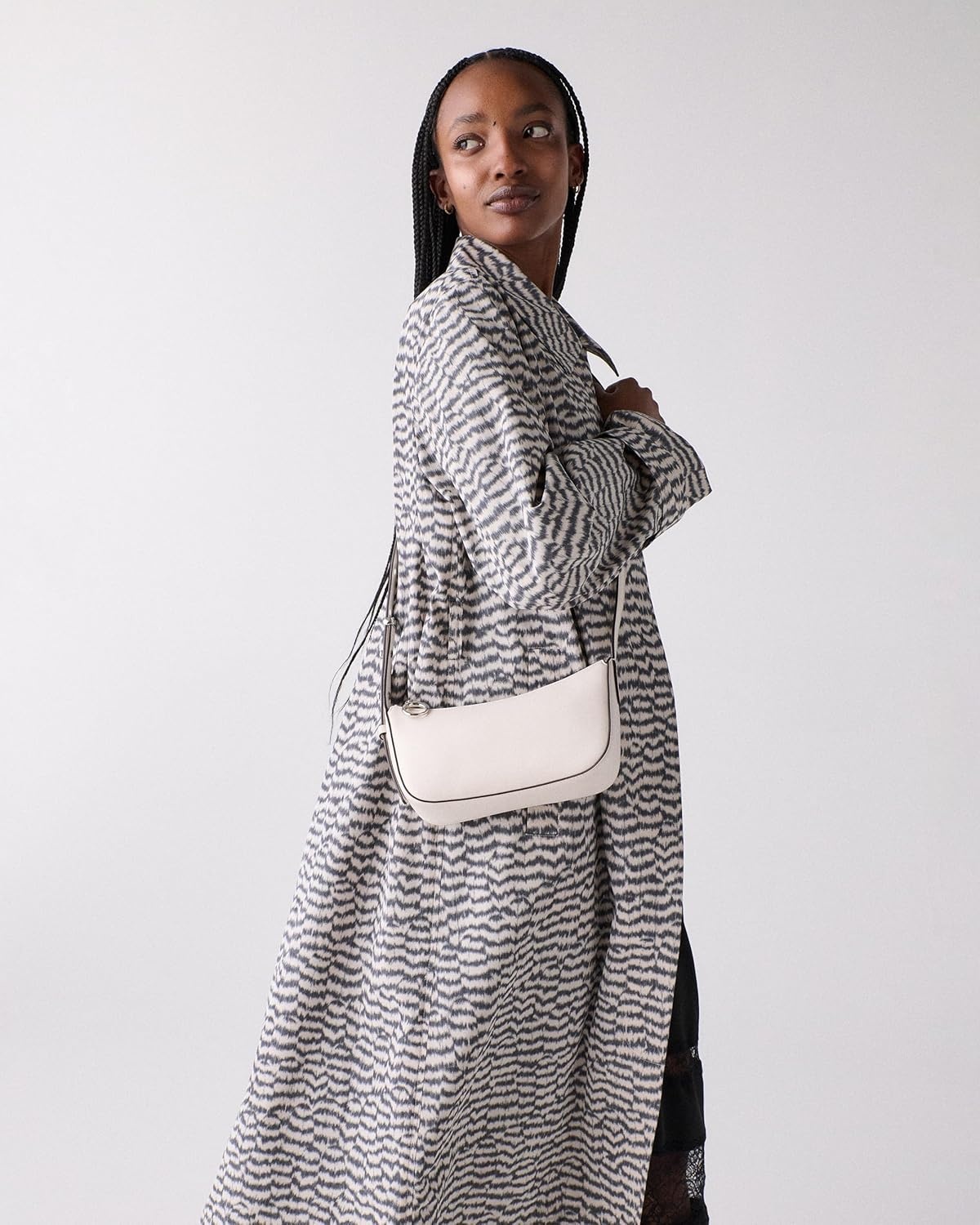 image:imagekate spade new york Womens Halo Fine Grain Leather CrossbodyCream