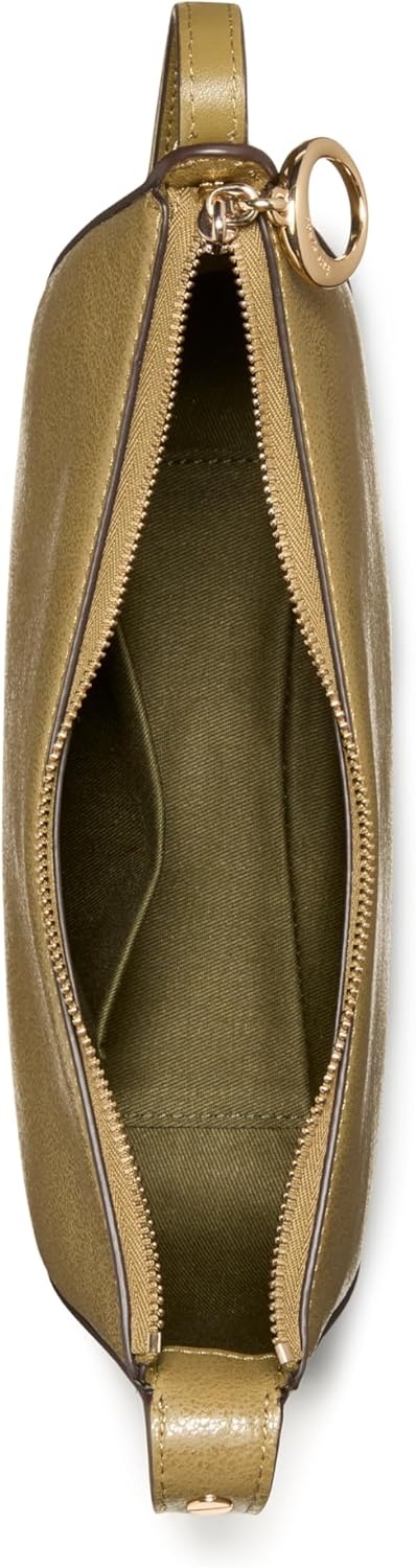 image:imagekate spade new york Womens Halo Fine Grain Leather CrossbodyGlazed Dried Thyme