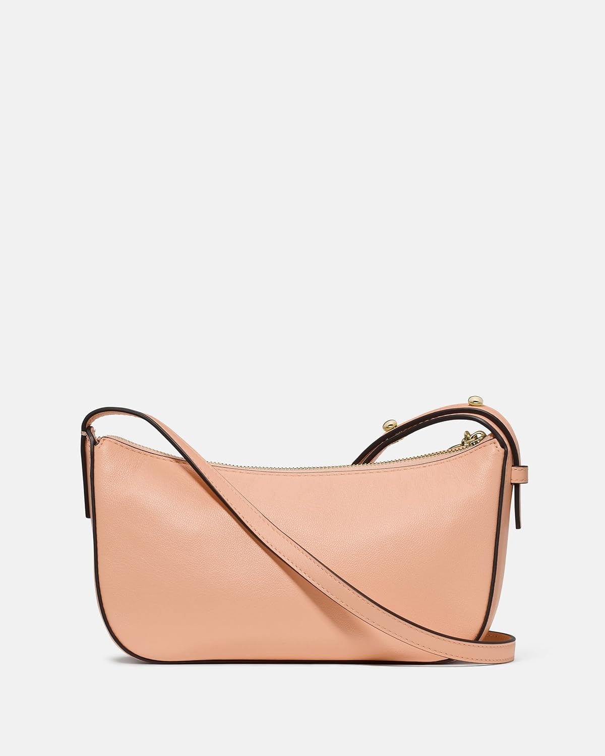 image:imagekate spade new york Womens Halo Fine Grain Leather CrossbodyLight Cantaloupe