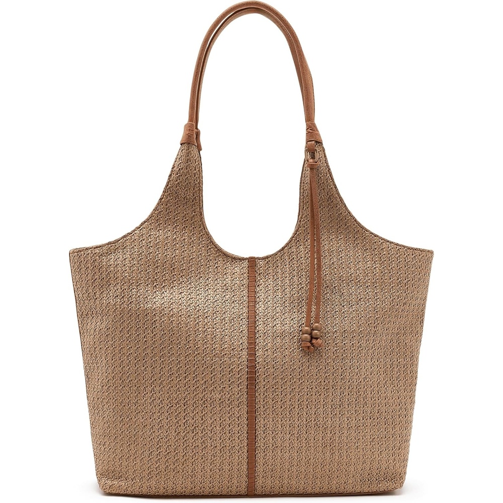 image:imageHOBO Womens La Jolla ToteMeadow Woven Straw