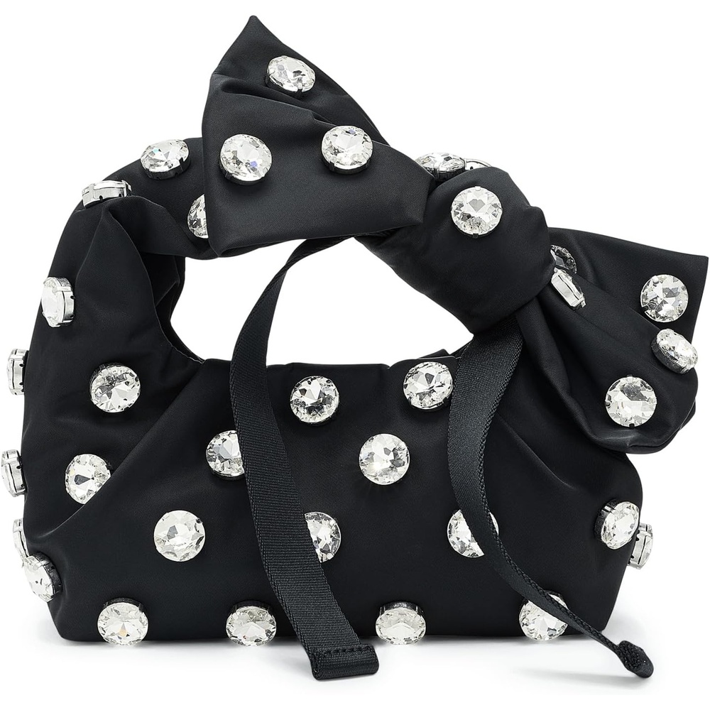 image:imageMarc Jacobs The Gem Nylon Bow Mini Sack BagBlack