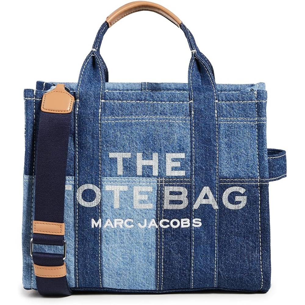 image:imageMarc Jacobs Womens The Canvas Small Tote BagBlue Denim