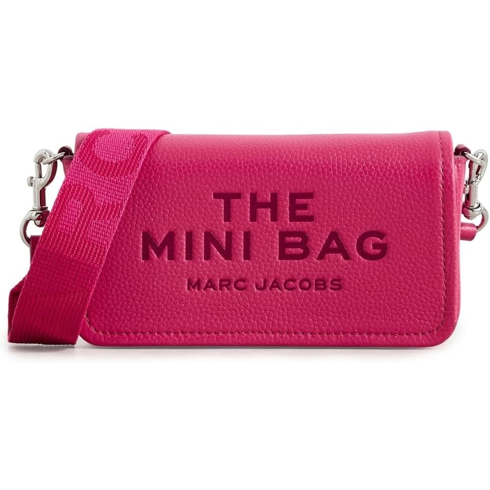 image:imageMarc Jacobs Womens The Leather Mini BagRaspberry Pink