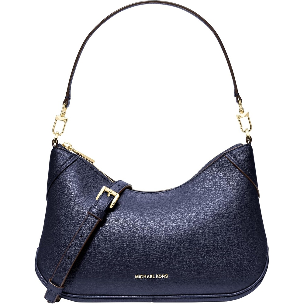 image:imageMichael Kors Womens Jet Set Medium Conv Pouchette XbodyDress Blues