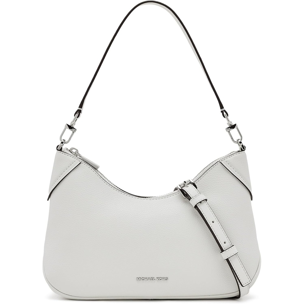 image:imageMichael Kors Womens Jet Set Medium Conv Pouchette XbodyOptic White