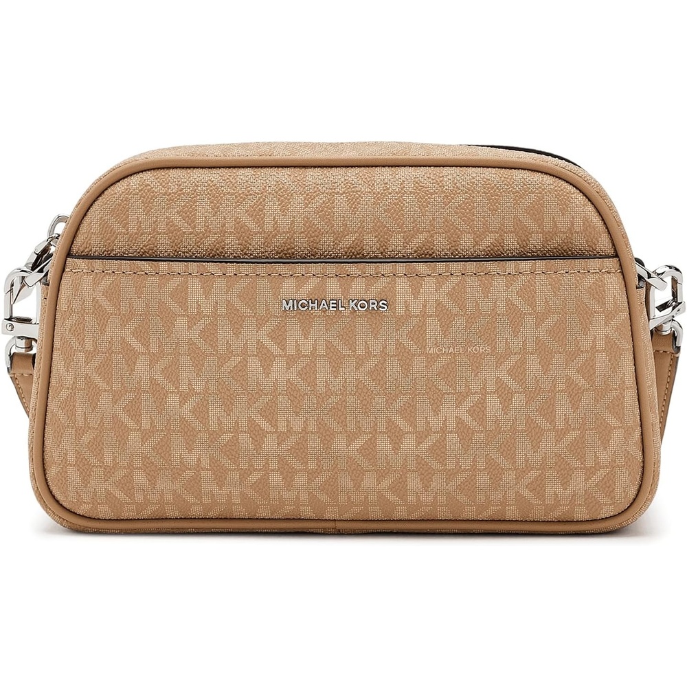 image:imageMichael Kors Womens Jet Set Small Camera CrossbodyPeanut