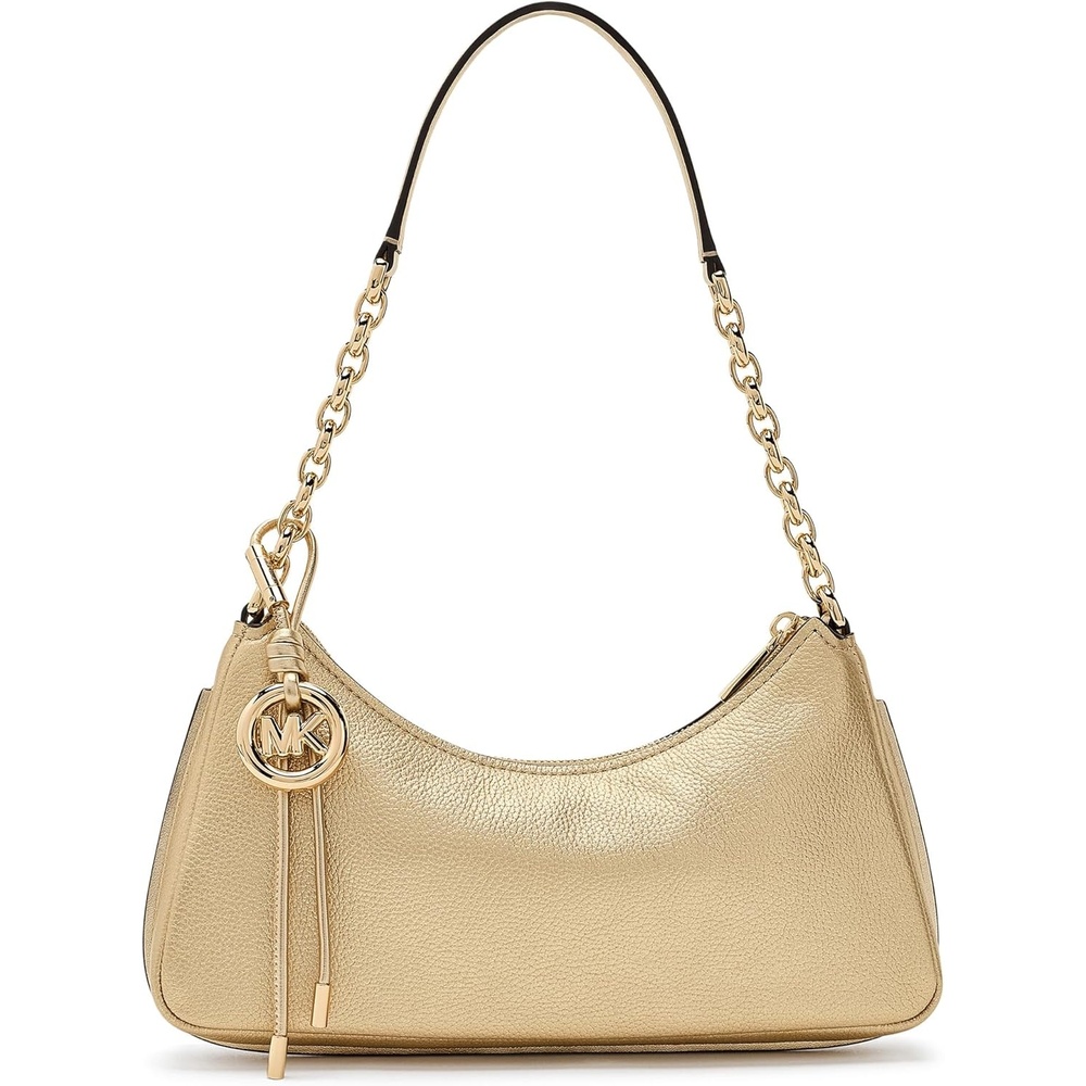 image:imageMichael Kors Womens Nolita Medium Chain PouchettePale Gold