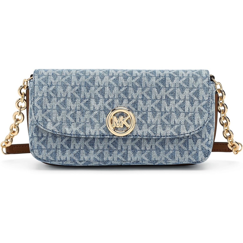 image:imageMichael Kors Womens Nolita Small Flap Chain CrossbodyNew Horizon