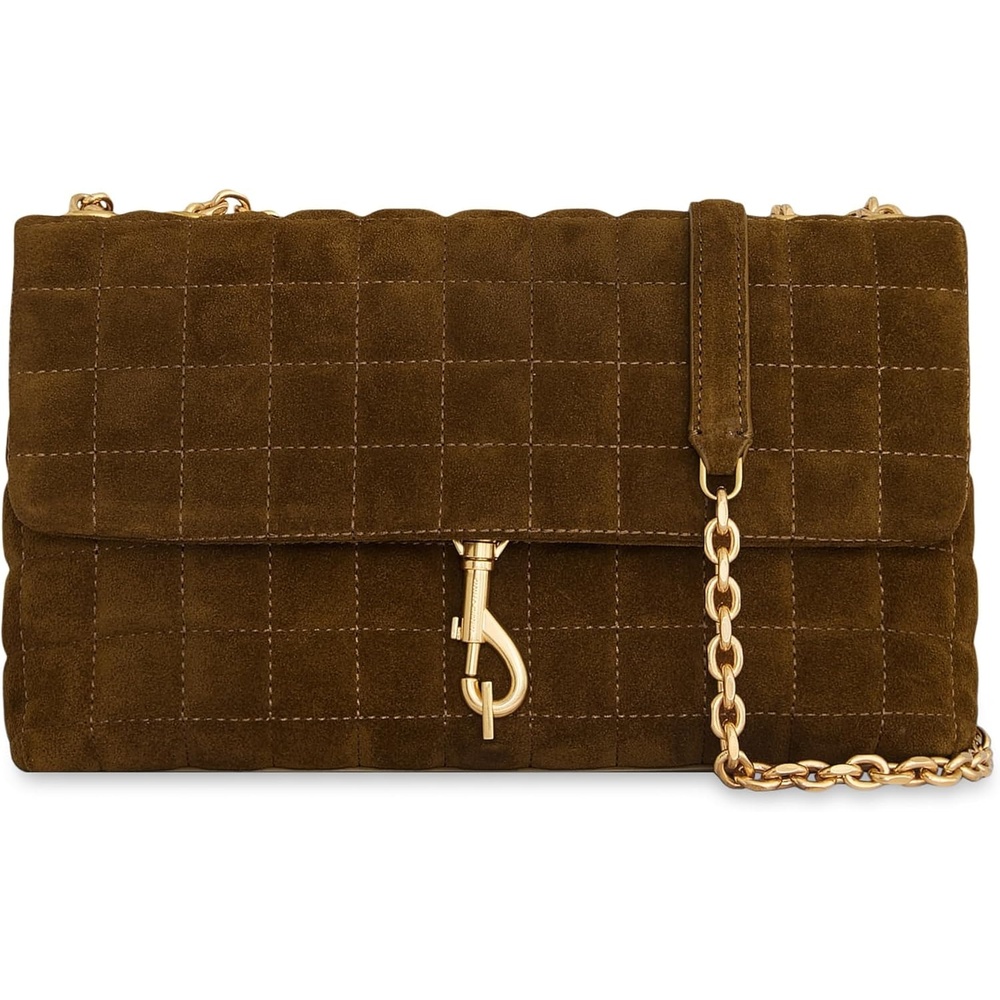 image:imageRebecca Minkoff Womens Edie Md Crossbody WSquare Qui Vintage One Size