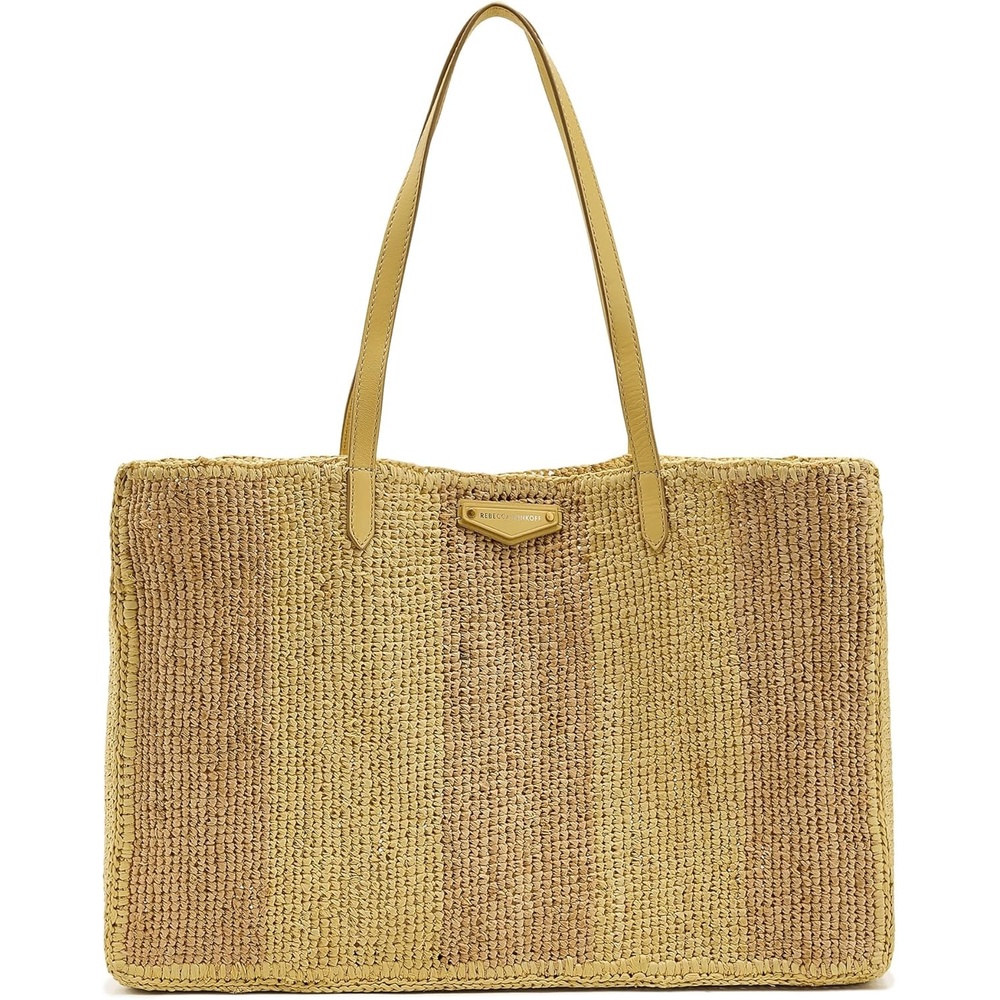image:imageRebecca Minkoff Womens Large ToteNatural Multi Pale Banana