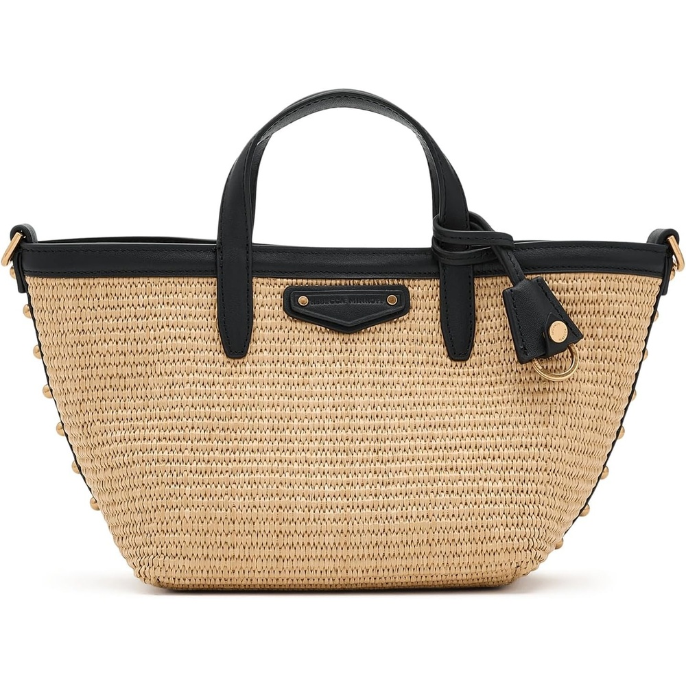 image:imageRebecca Minkoff Womens Riley SM Tote Natural One Size