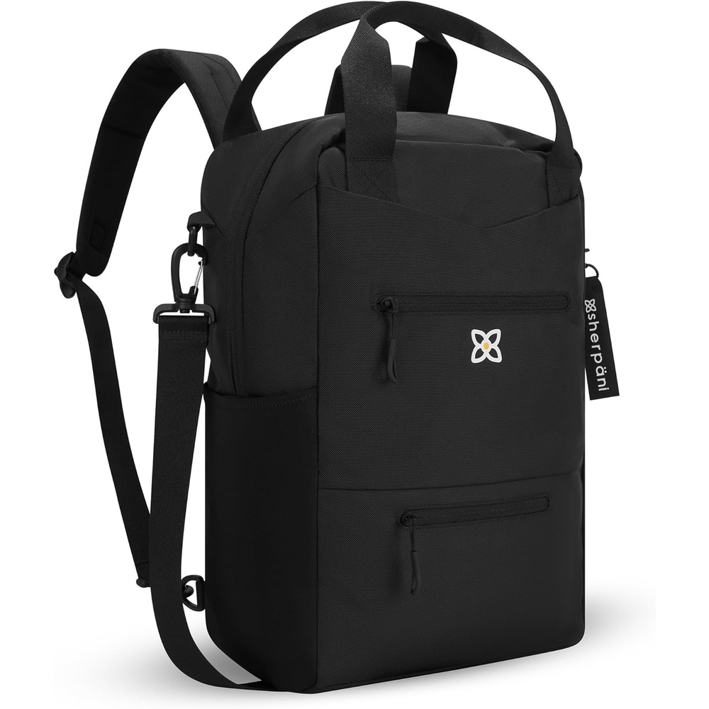 image:imageSherpani Camden Convertible Backpack 3 in 1 Tote Bag 18L Travel Backpack Crossbody Bag for Women Cross Body Purse Travel Gifts RFID Protection Fits 13 Laptop Con LecheRaven F23