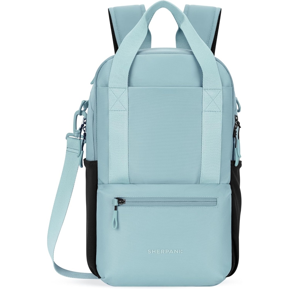 image:imageSherpani Camden Convertible Backpack 3 in 1 Tote Bag 18L Travel Backpack Crossbody Bag for Women Cross Body Purse Travel Gifts RFID Protection Fits 13 Laptop Con LecheSurf