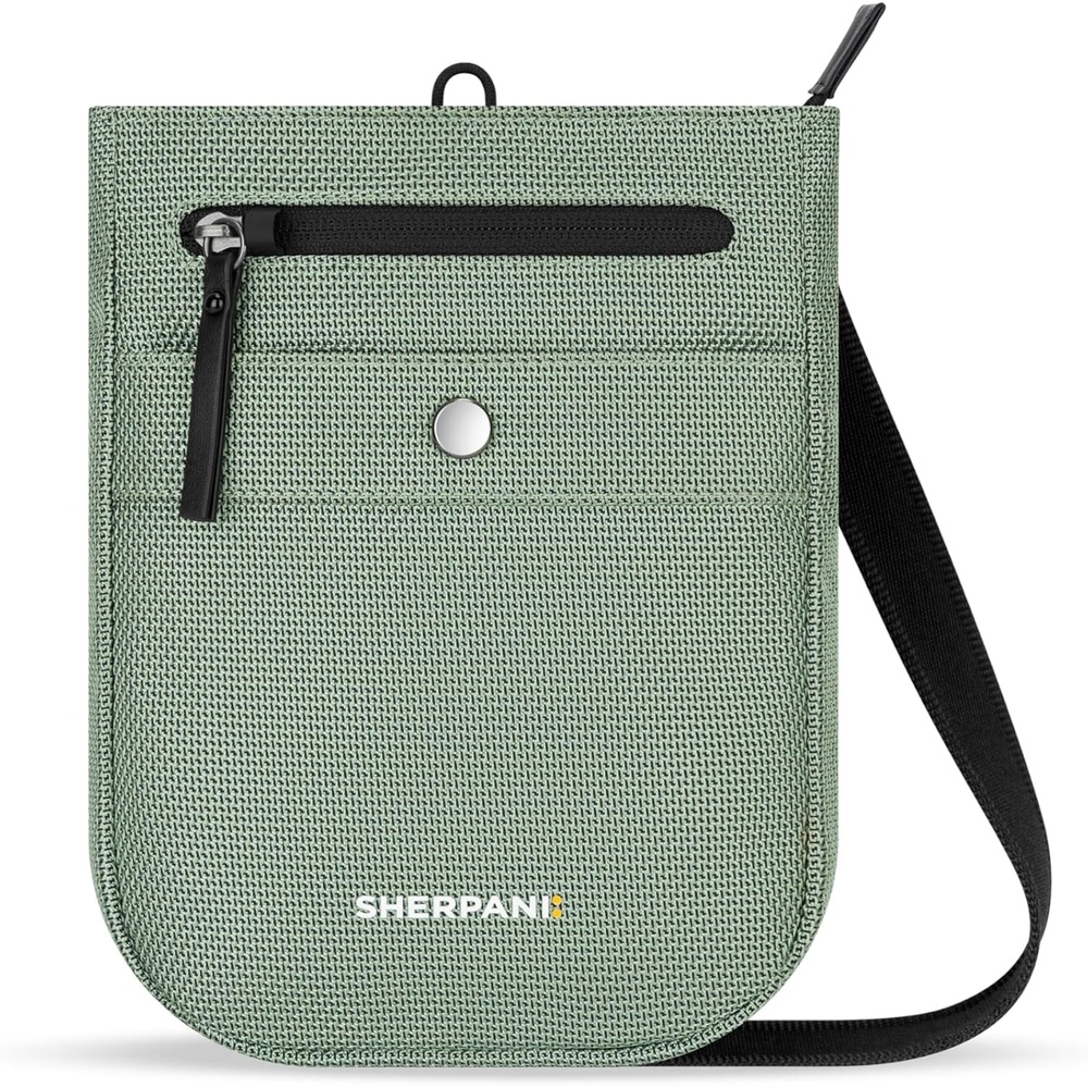 image:imageSherpani Prima Small Anti Theft Crossbody Bag Travel Shoulder Bag Cross Body Purses Handbags Travel GiftAloe Mist