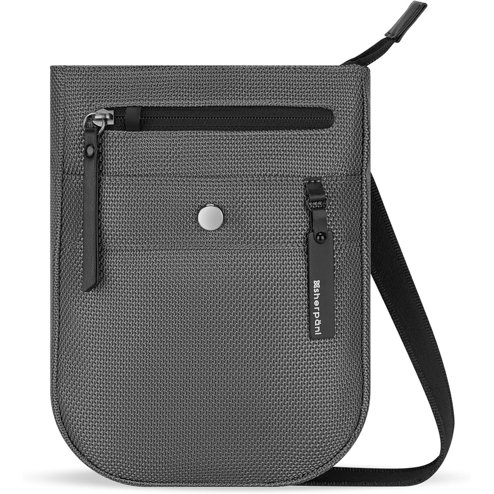 image:imageSherpani Prima Small Anti Theft Crossbody Bag Travel Shoulder Bag Cross Body Purses Handbags Travel GiftGranite Signature