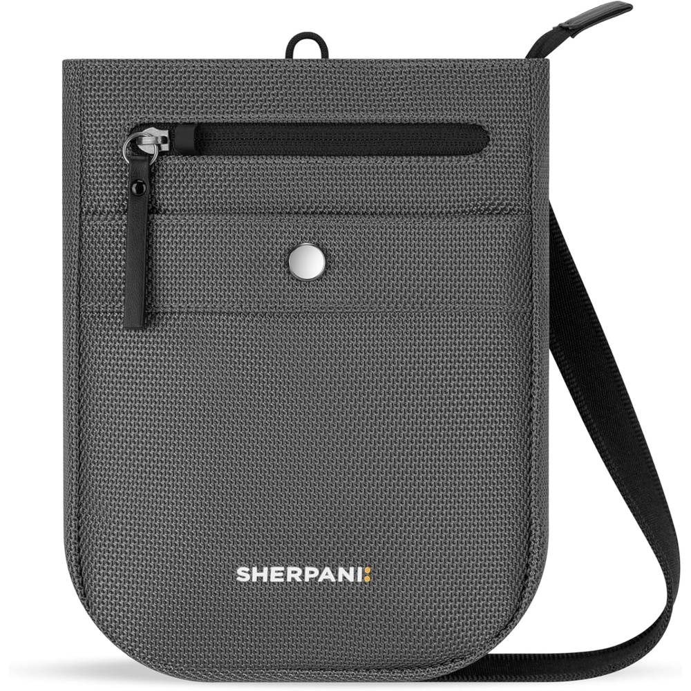 image:imageSherpani Prima Small Anti Theft Crossbody Bag Travel Shoulder Bag Cross Body Purses Handbags Travel GiftGranite