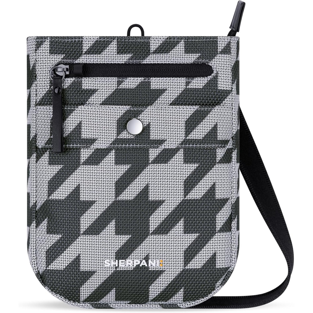 image:imageSherpani Prima Small Anti Theft Crossbody Bag Travel Shoulder Bag Cross Body Purses Handbags Travel GiftHoundstooth