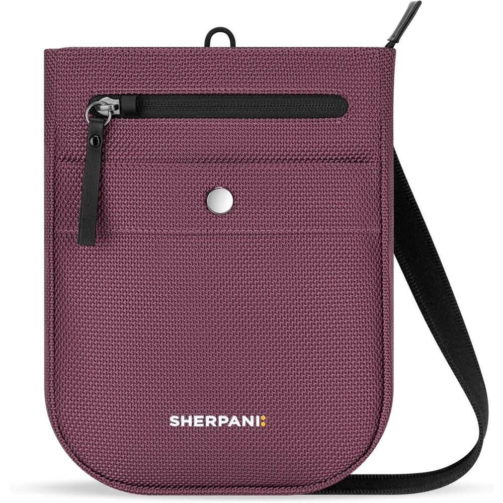 image:imageSherpani Prima Small Anti Theft Crossbody Bag Travel Shoulder Bag Cross Body Purses Handbags Travel GiftSmoky Orchid