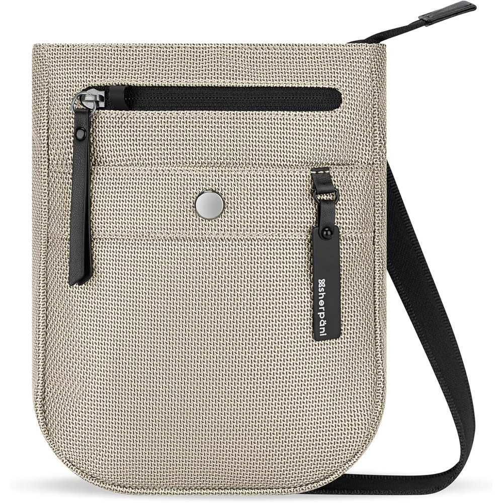 image:imageSherpani Prima Small Anti Theft Crossbody Bag Travel Shoulder Bag Cross Body Purses Handbags Travel GiftStraw Signature