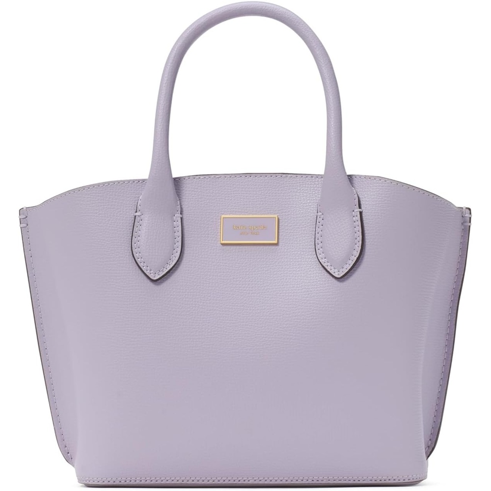 image:imagekate spade new york Suite Crossgrain Leather Crossbody Tote BagLavender Cream
