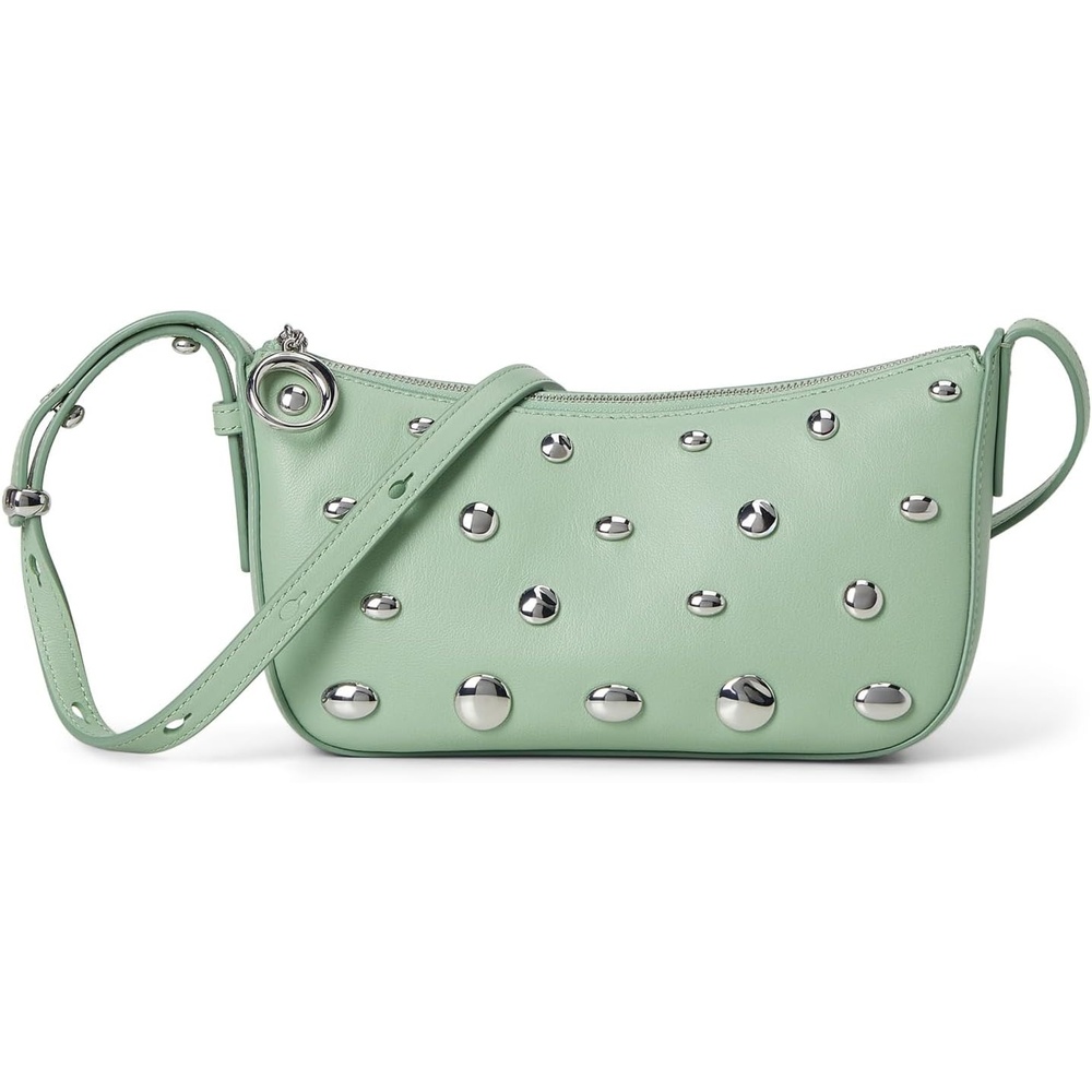 image:imagekate spade new york Womens Halo Fine Grain Leather CrossbodyCrisp Sage