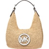 Crochet Straw/Natural/Optic White