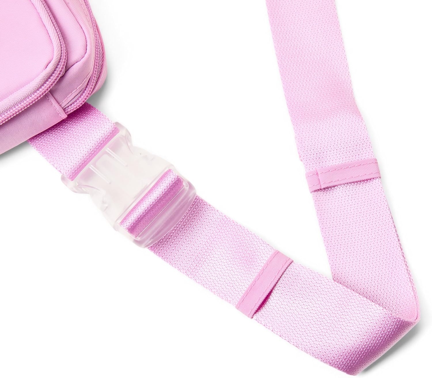 image:imageBaggallini Modern Belt Bag 5x8 Travel Fanny Pack Sling Bag Waistpack wRFID Card Holder Waterresistant Crossbody BagHibiscus Pink