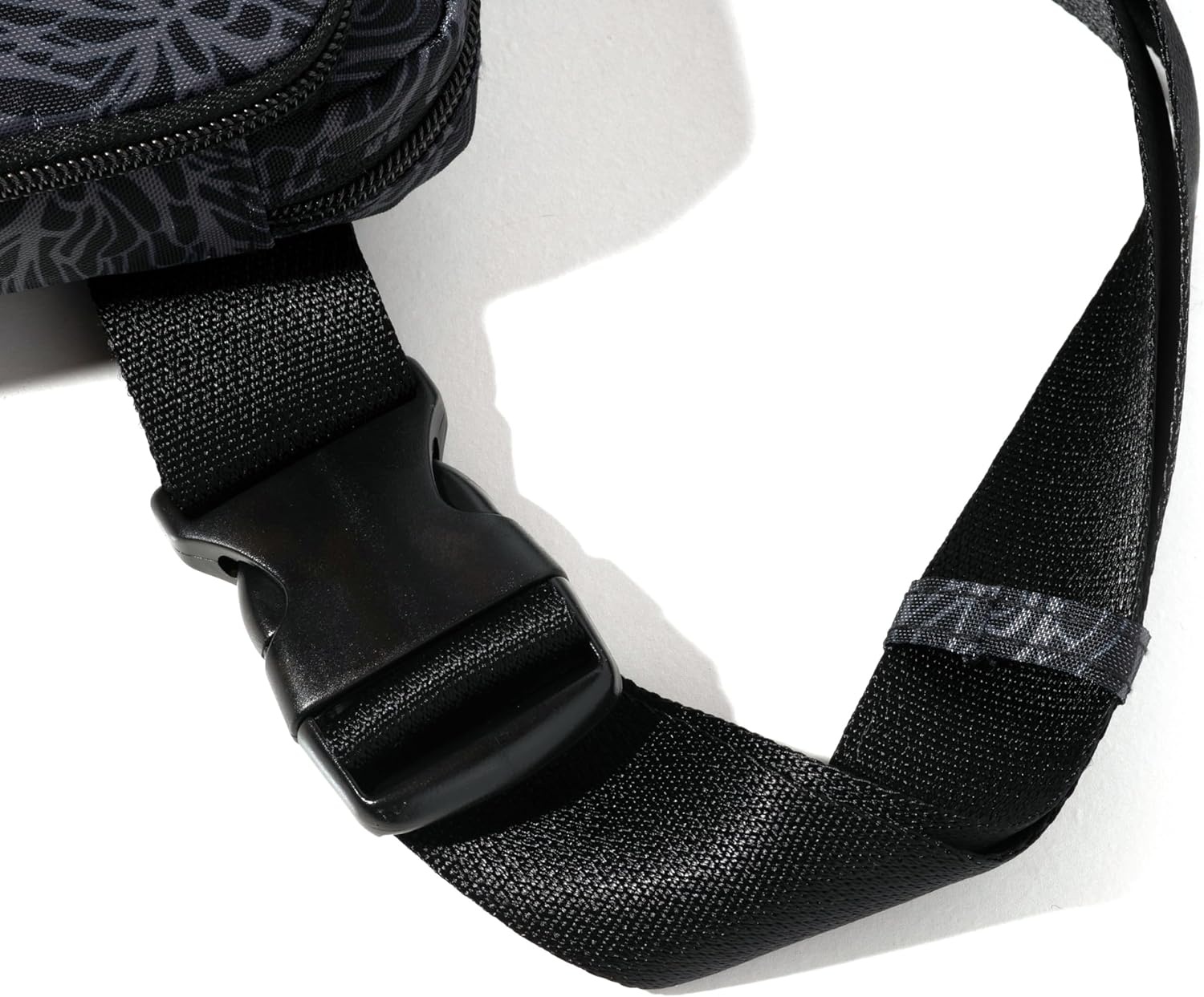 image:imageBaggallini Modern Belt Bag 5x8 Travel Fanny Pack Sling Bag Waistpack wRFID Card Holder Waterresistant Crossbody BagMidnight Blossom