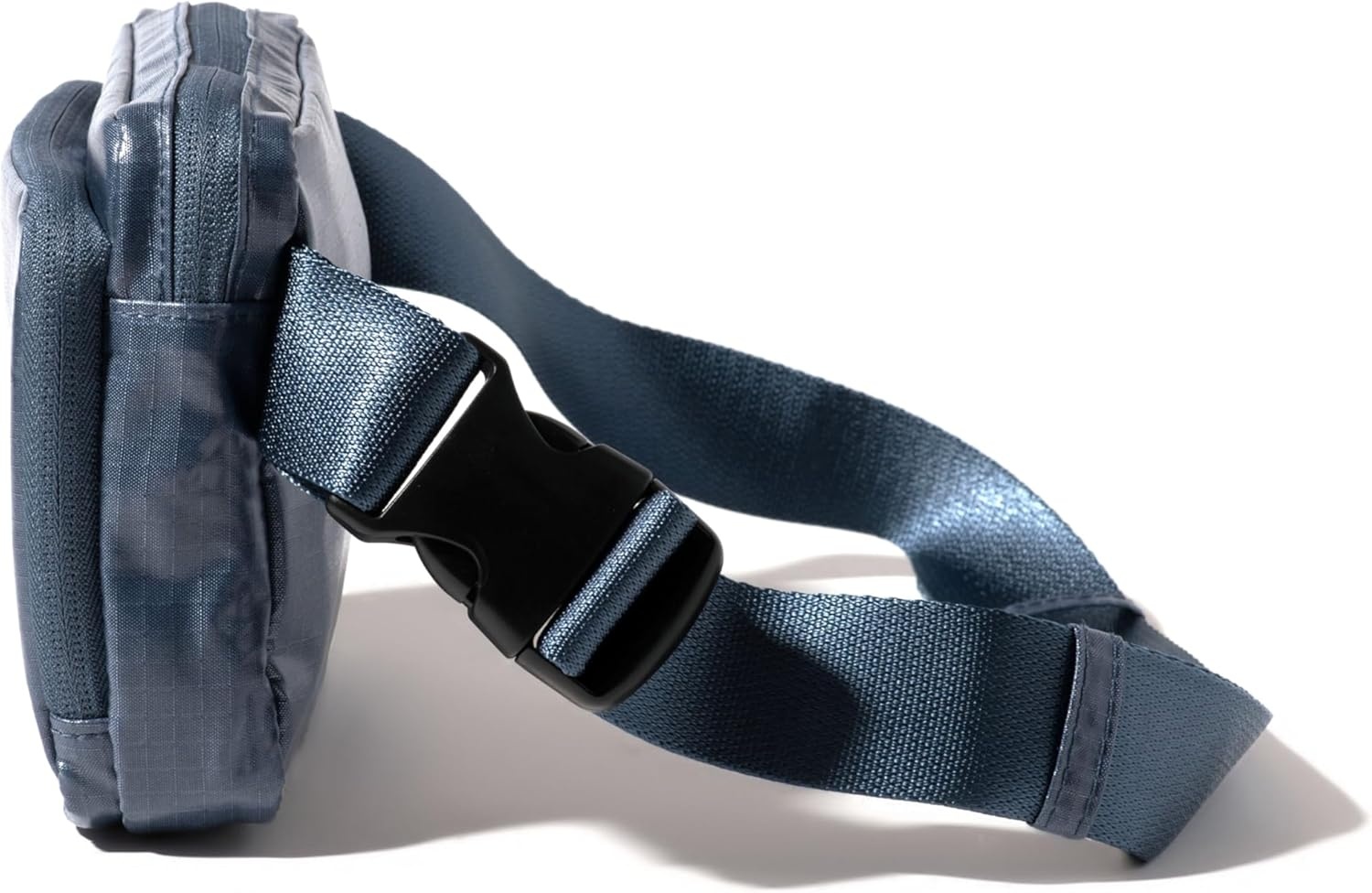 image:imageBaggallini Modern Belt Bag 5x8 Travel Fanny Pack Sling Bag Waistpack wRFID Card Holder Waterresistant Crossbody BagMist Gloss Ripstop