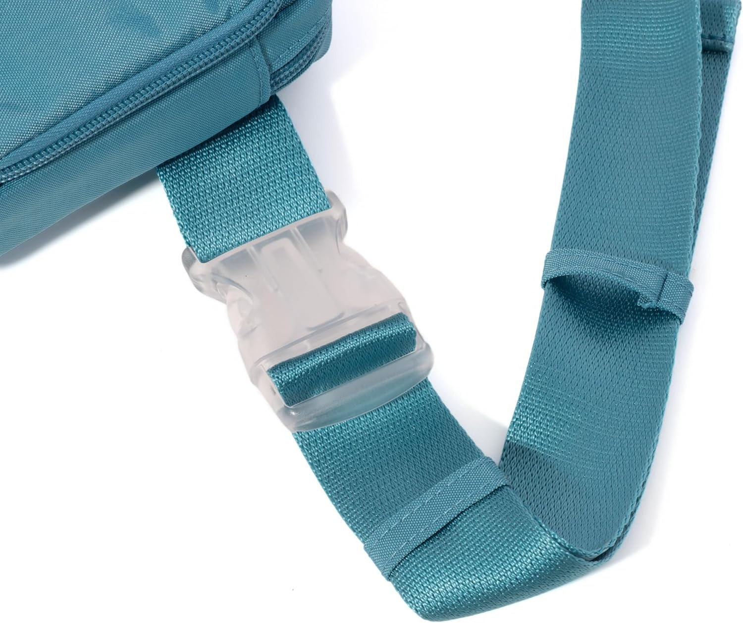 image:imageBaggallini Modern Belt Bag 5x8 Travel Fanny Pack Sling Bag Waistpack wRFID Card Holder Waterresistant Crossbody BagSeaside Blue