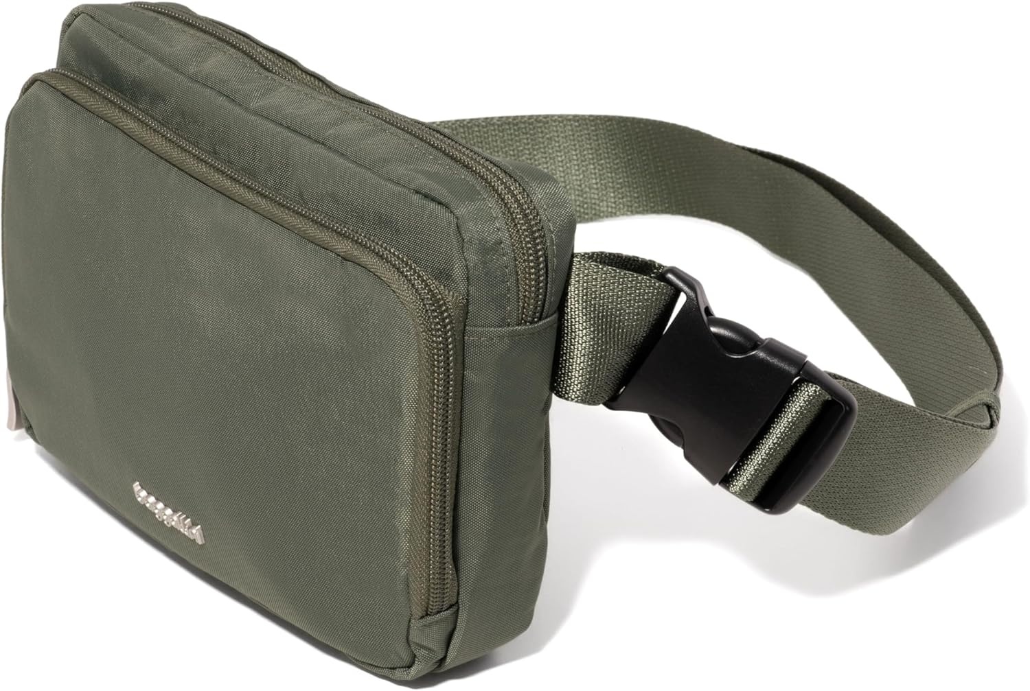 image:imageBaggallini Modern Belt Bag 5x8 Travel Fanny Pack Sling Bag Waistpack wRFID Card Holder Waterresistant Crossbody BagThyme