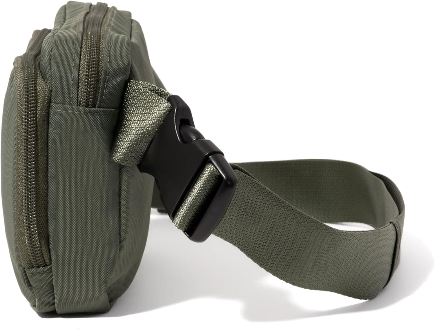 image:imageBaggallini Modern Belt Bag 5x8 Travel Fanny Pack Sling Bag Waistpack wRFID Card Holder Waterresistant Crossbody BagThyme